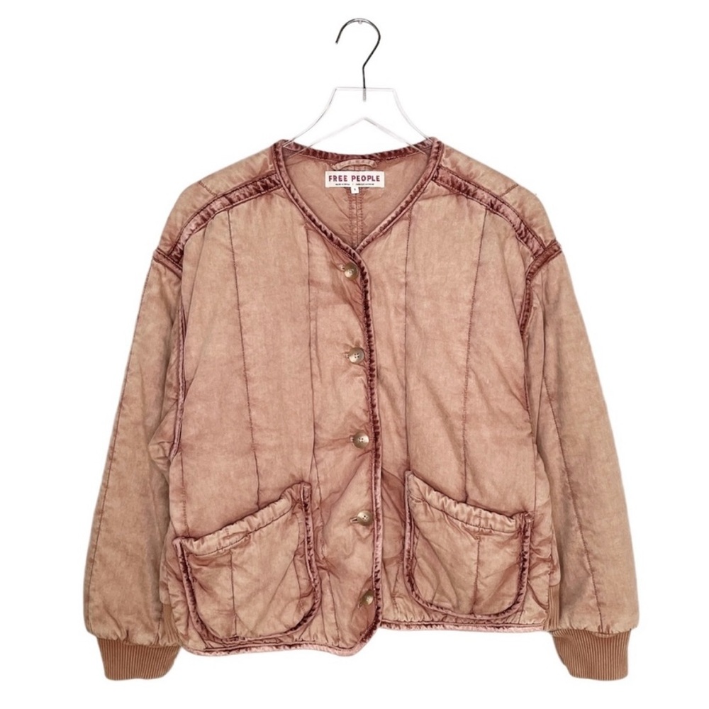 Free People - Quilted Bomber